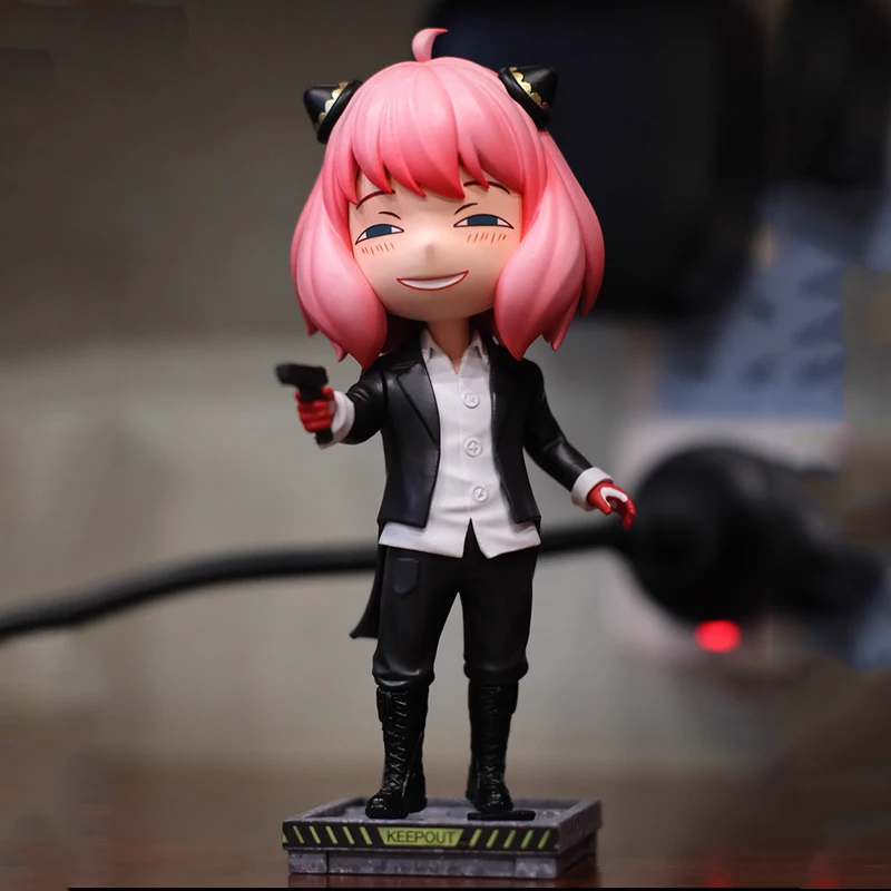 Spy Family Anime Anya Forger 13cm Action Figure With Two Face Replacement Head Collectible Model Toy Doll For Desktop Accessory
Spy Family Anime Anya Forger 13cm Action Figure With Two Face Replacement Head Collectible Model Toy Doll For Desktop Accessory