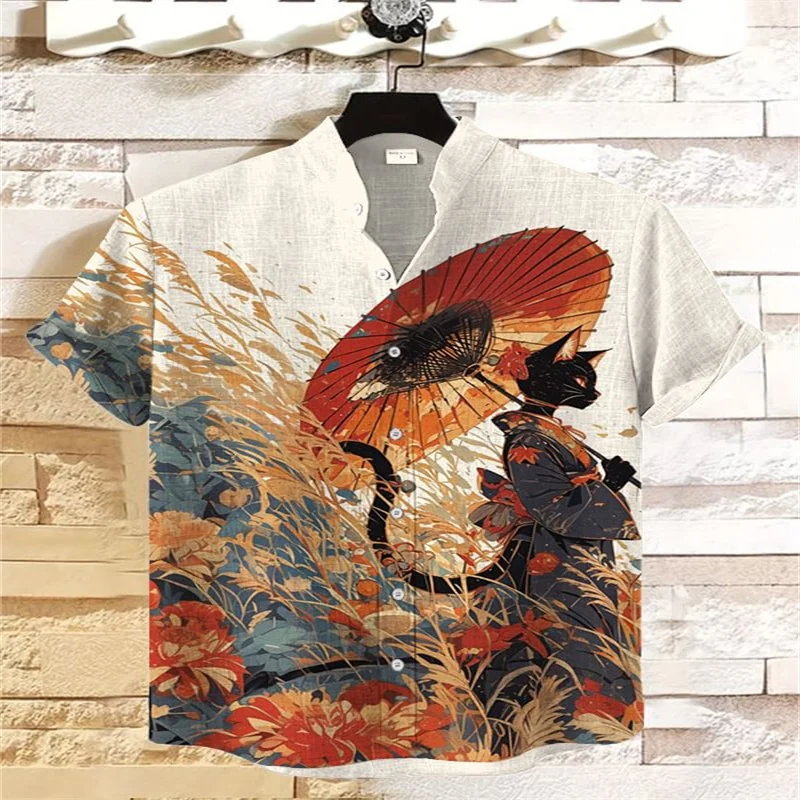 2025 Men's Casual Archery Printed Cat Art Space Cat Shirt Black Cat Magic Printed Shirt
2025 Men's Casual Archery Printed Cat Art Space Cat Shirt Black Cat Magic Printed Shirt