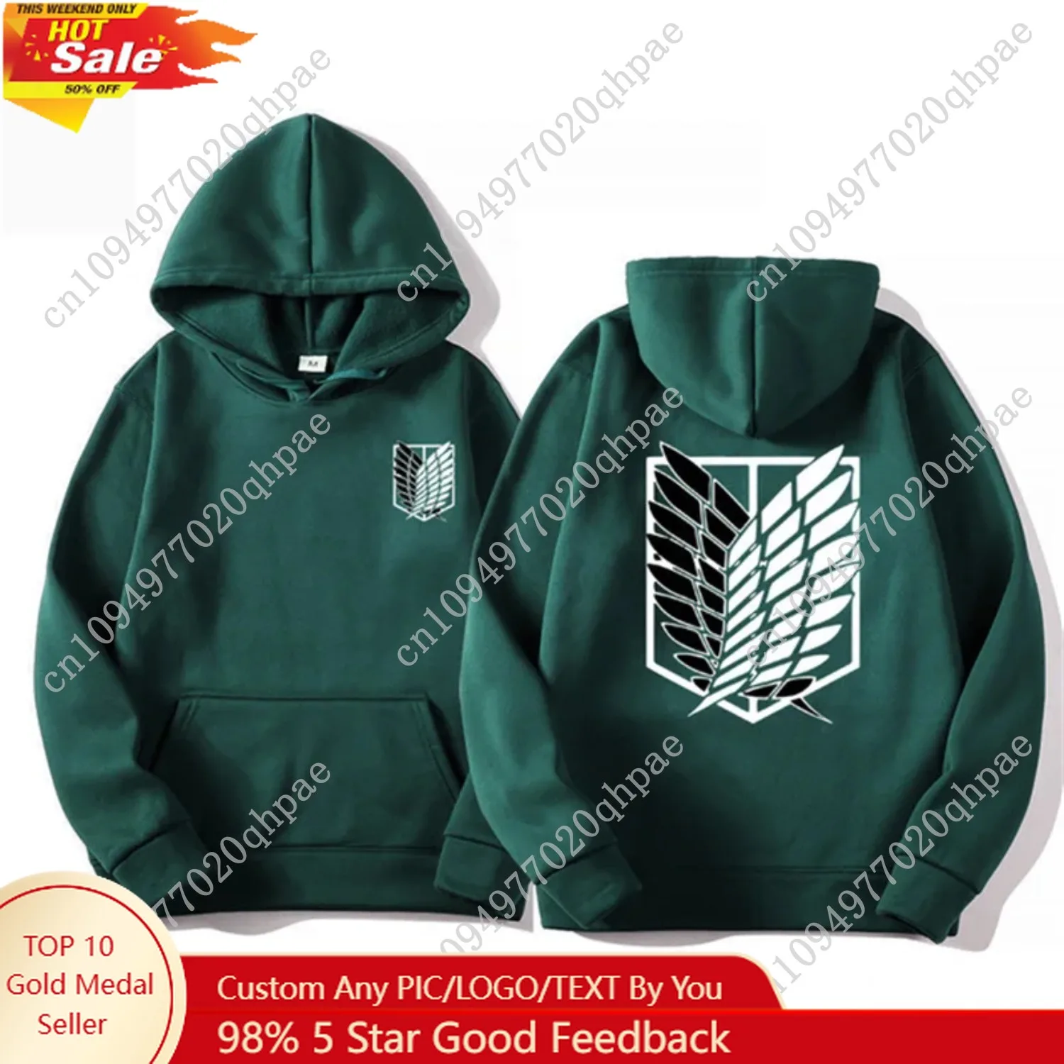 Attack on Titan Men's Hoodie Anime Hoodies Men and Women Streetwear Pullover Harajuku Shingeki No Kyojin Hoodies Sweatshirt
Attack on Titan Men's Hoodie Anime Hoodies Men and Women Streetwear Pullover Harajuku Shingeki No Kyojin Hoodies Sweatshirt