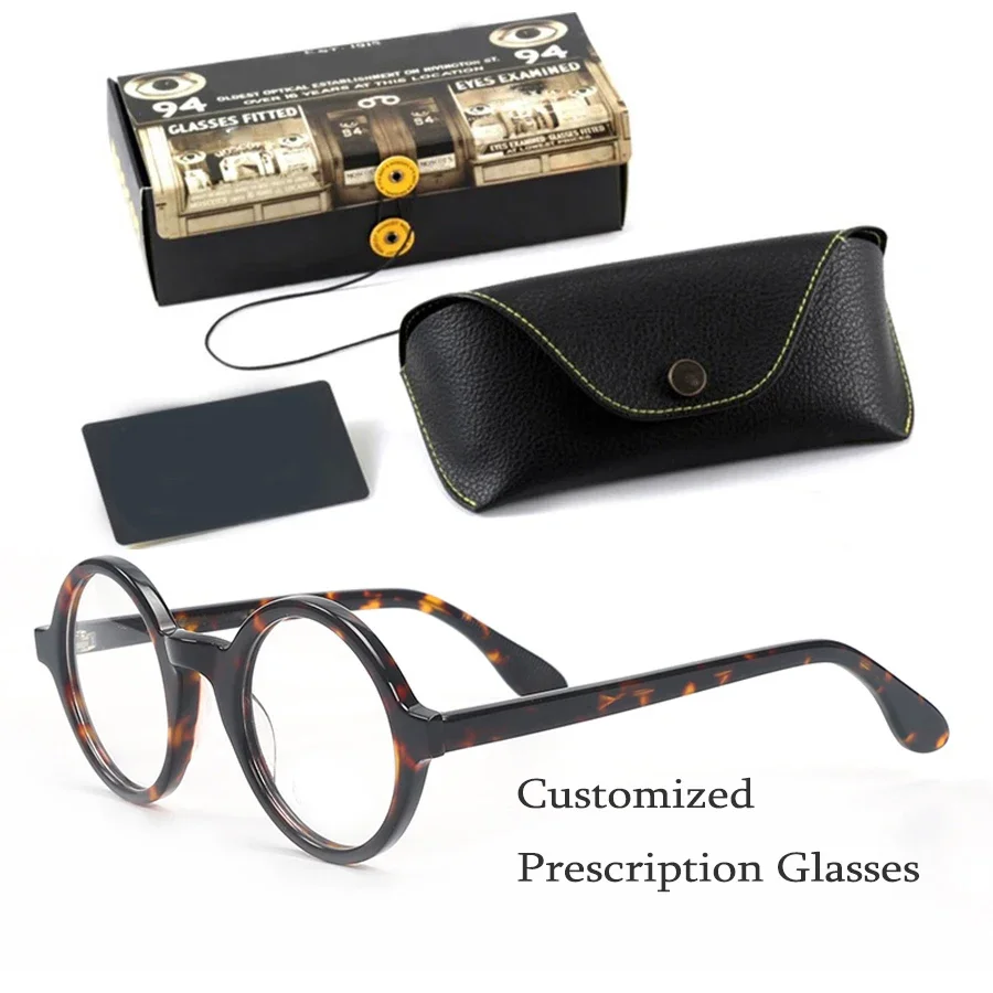 Customize Prescription Glasses Men Frame Johnny Depp ZOLMAN Photochromic Anti-Blue Light Myopia Hyperopia Round Eyeglasses
Customize Prescription Glasses Men Frame Johnny Depp ZOLMAN Photochromic Anti-Blue Light Myopia Hyperopia Round Eyeglasses