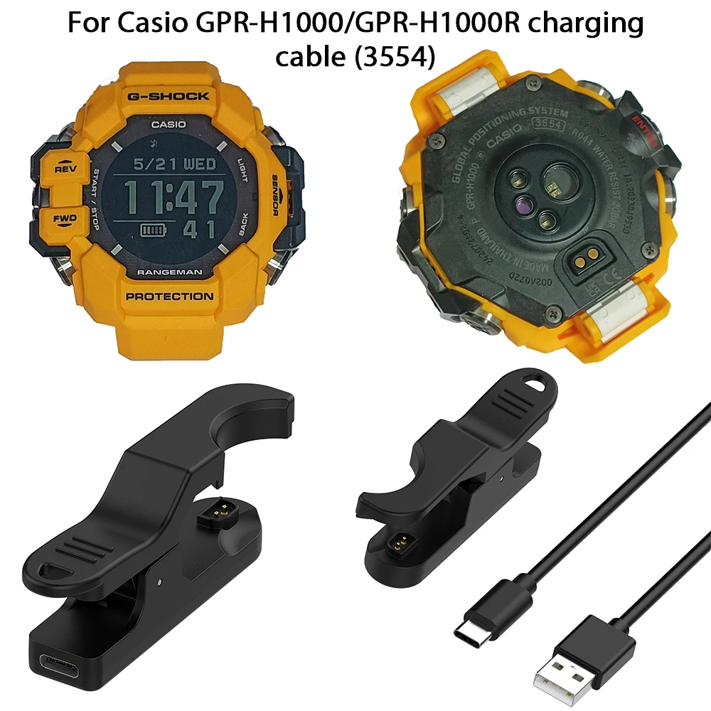 USB Charger Cable For Ca Sio G SHOCK GBD-H2000 Charging Cable Charging Base Dock Cradle 5V 1000MA Sports Watch Charging Cord
USB Charger Cable For Ca Sio G SHOCK GBD-H2000 Charging Cable Charging Base Dock Cradle 5V 1000MA Sports Watch Charging Cord