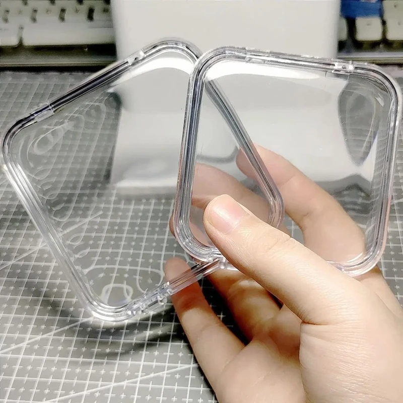 1PC Mini Storage Box Acrylic Case For Earring Ring Jewelry Packaging Square Portable Grocery Storage Transparent Badge Organizer
1PC Mini Storage Box Acrylic Case For Earring Ring Jewelry Packaging Square Portable Grocery Storage Transparent Badge Organizer