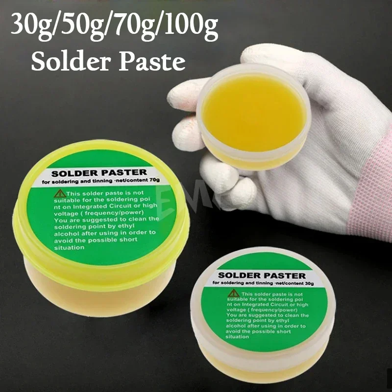 1PC 30g/50g Professional Welding Flux Welding Solder Paste 183 Degree Medium Temperature Flux No-Clean Rosin
1PC 30g/50g Professional Welding Flux Welding Solder Paste 183 Degree Medium Temperature Flux No-Clean Rosin