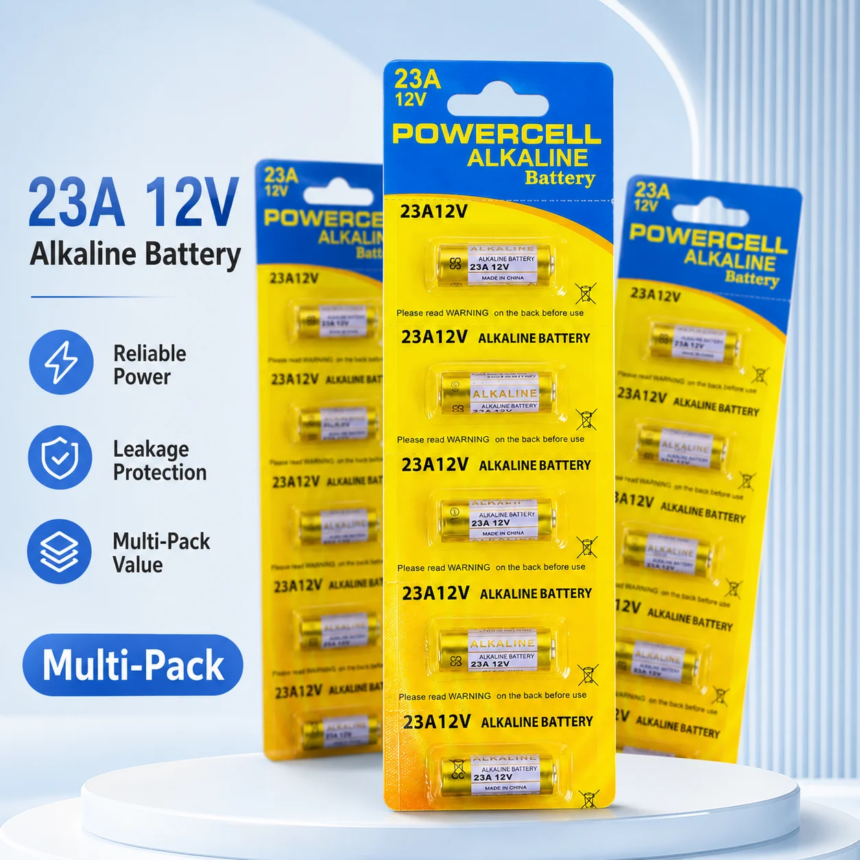 5-10Pack 23A 12V Alkaline Battery A23 LR23A MN21 GP23A for Car Key Remote Control Doorbell
5-10Pack 23A 12V Alkaline Battery A23 LR23A MN21 GP23A for Car Key Remote Control Doorbell