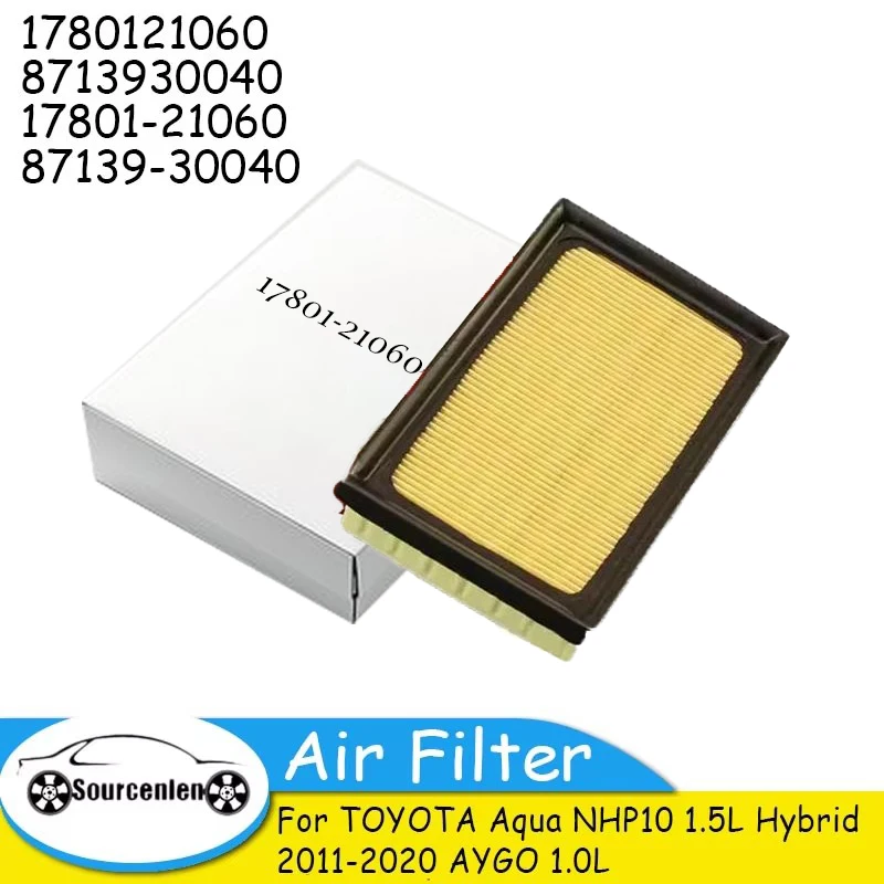 Воздушный фильтр для салона TOYOTA Aqua NHP10 2011 л Гибридный 2020-1780121060 AYGO 8713930040 L 17801 21060 87139-30040-
Воздушный фильтр для салона TOYOTA Aqua NHP10 2011 л Гибридный 2020-1780121060 AYGO 8713930040 L 17801 21060 87139-30040-