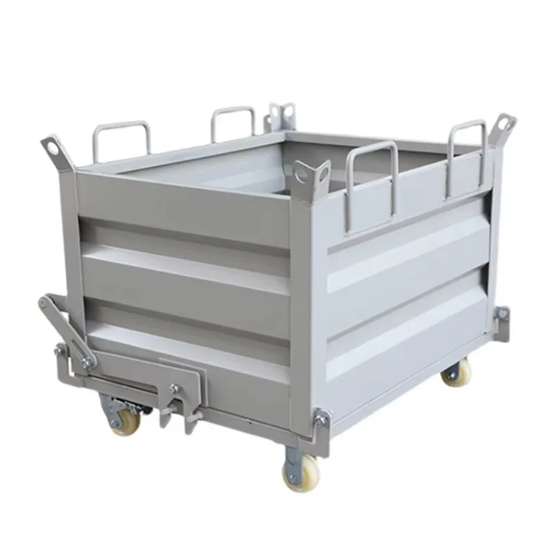 Self-dumping Metal Material Box Heavy Thickened Industrial Scrap Iron Forklift Bottom Discharge Recycling Storage Turnover
Self-dumping Metal Material Box Heavy Thickened Industrial Scrap Iron Forklift Bottom Discharge Recycling Storage Turnover