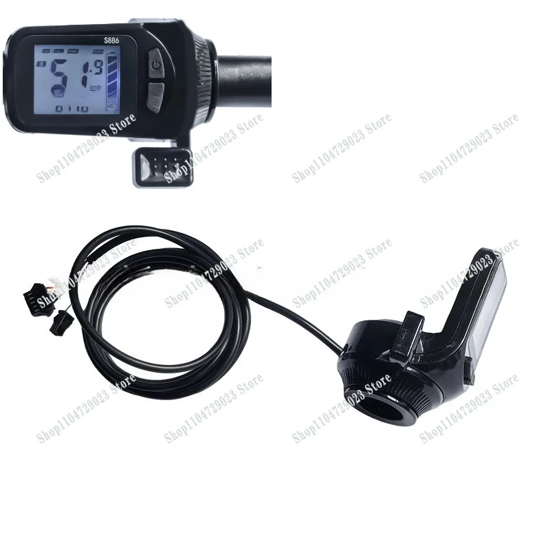 Factory direct sales of electric scooters, bicycles, LCD liquid crystal smart meters, finger dialing two-in-one 886-SM
Factory direct sales of electric scooters, bicycles, LCD liquid crystal smart meters, finger dialing two-in-one 886-SM
