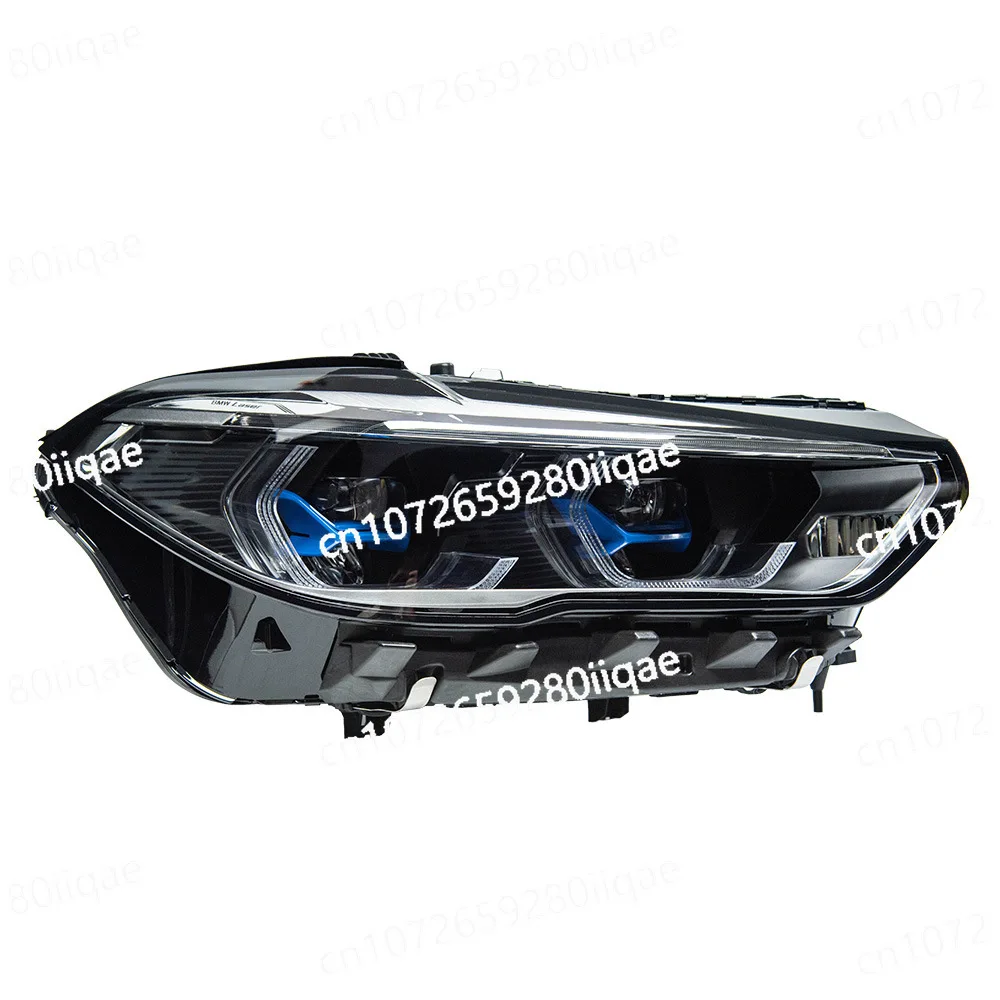 G05 Модифицированный светодиодный лазер дневных ходовых огней с золотым глазом и синей рамкой подходит для сборки фар BMW X5 19-22 гг.
G05 Модифицированный светодиодный лазер дневных ходовых огней с золотым глазом и синей рамкой подходит для сборки фар BMW X5 19-22 гг.