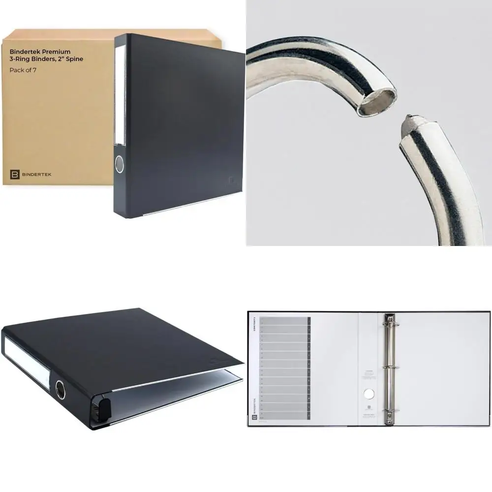 Папки премиум-класса с 3 кольцами, 7 шт., темно-серые, 2 позвоночника, вместимость 325 листов, D-образные кольца 1,25, текстированные покрытия из льна, сверхпрочные для офиса
Папки премиум-класса с 3 кольцами, 7 шт., темно-серые, 2 позвоночника, вместимость 325 листов, D-образные кольца 1,25, текстированные покрытия из льна, сверхпрочные для офиса