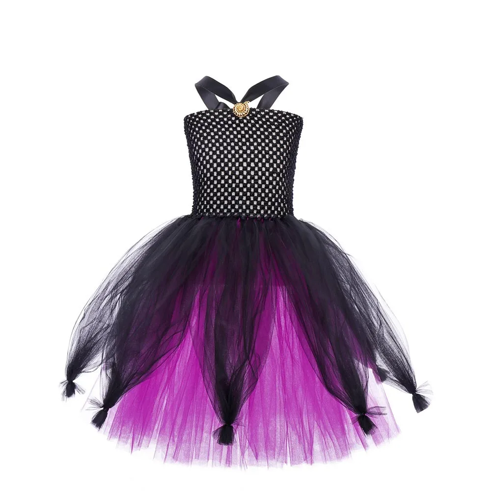Ursula Costume Dress for Girls Kids Fancy Purple Mesh Mermaid Gown Villain Cosplay Clothes Halloween Party Outfit
Ursula Costume Dress for Girls Kids Fancy Purple Mesh Mermaid Gown Villain Cosplay Clothes Halloween Party Outfit