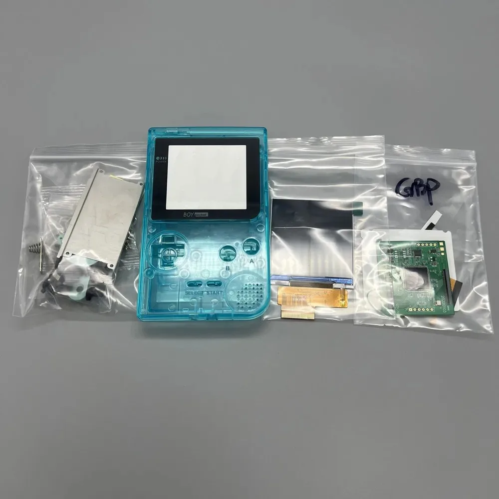 GBP LCD Easy to install 2.6-inch full size IPS high brightness LCD With high quality shell for gameboy pocket GBP
GBP LCD Easy to install 2.6-inch full size IPS high brightness LCD With high quality shell for gameboy pocket GBP