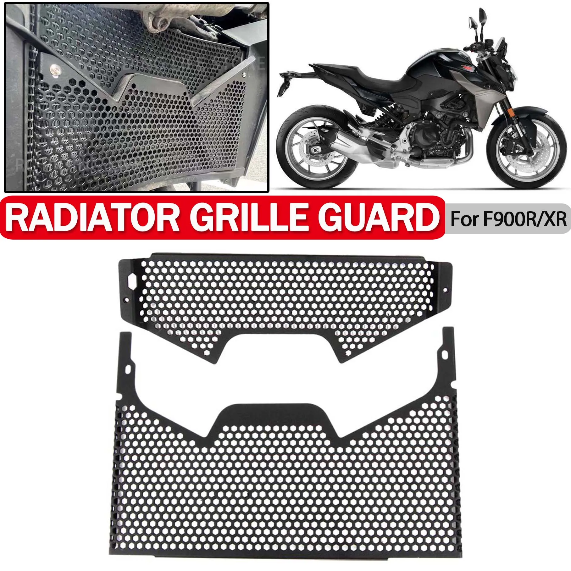 For BMW F900R SE F900XR TE F 900 F900 R XR 900X 900XR 2020-2023 2024 Motorcycle Aluminum Radiator Grille Cover Guard Protection
For BMW F900R SE F900XR TE F 900 F900 R XR 900X 900XR 2020-2023 2024 Motorcycle Aluminum Radiator Grille Cover Guard Protection