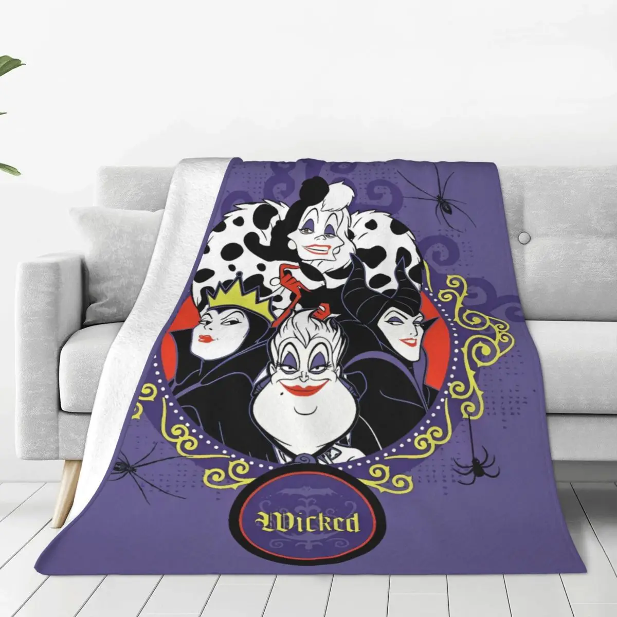 Halloween Villains Cartoon Flannel Blanket Soft Durable Throw Blanket for Couch Chair Camping Aesthetic Bedspread Sofa Bed Cover
Halloween Villains Cartoon Flannel Blanket Soft Durable Throw Blanket for Couch Chair Camping Aesthetic Bedspread Sofa Bed Cover