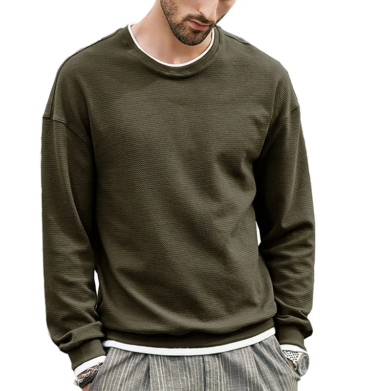 Autumn Y2k Tops Long Sleeved Crewneck Men's Sweatshirt Solid Basic Winter Pullover Workout Round Neck Casual Hoodies
Autumn Y2k Tops Long Sleeved Crewneck Men's Sweatshirt Solid Basic Winter Pullover Workout Round Neck Casual Hoodies
