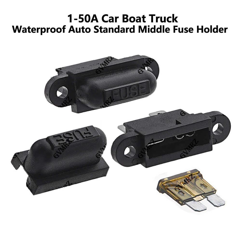 5PCS 1-50A Car Boat Truck ATC ATO Blade Fuse 3A 5A 10A 15A 20A 25A + Waterproof Auto Standard Middle Fuse Holder
5PCS 1-50A Car Boat Truck ATC ATO Blade Fuse 3A 5A 10A 15A 20A 25A + Waterproof Auto Standard Middle Fuse Holder
