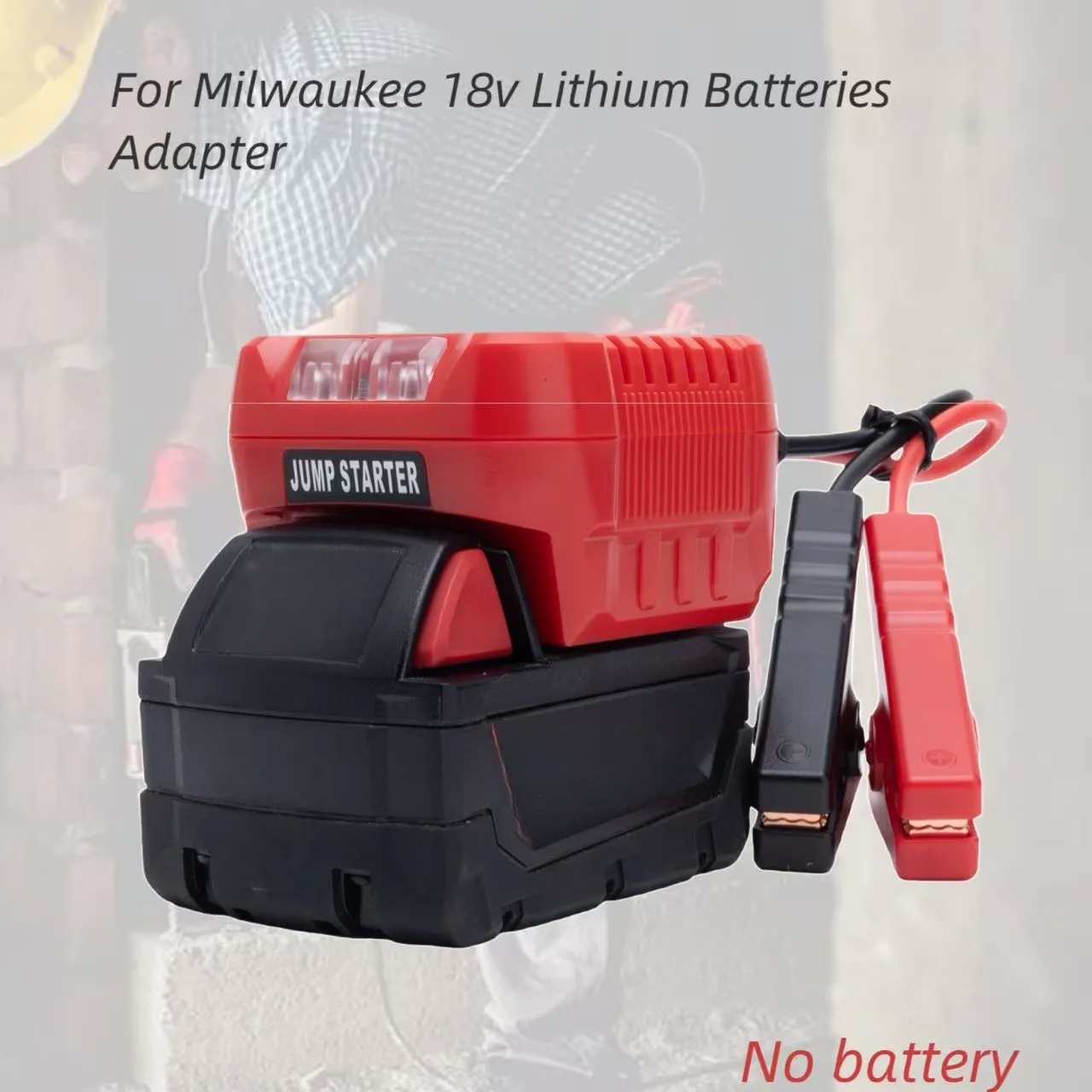 Car Emergency Start Power Igniter Jump Starter for Milwaukee 18V Lithium Battery Booster Cable Adapter Power DIY Tools
Car Emergency Start Power Igniter Jump Starter for Milwaukee 18V Lithium Battery Booster Cable Adapter Power DIY Tools