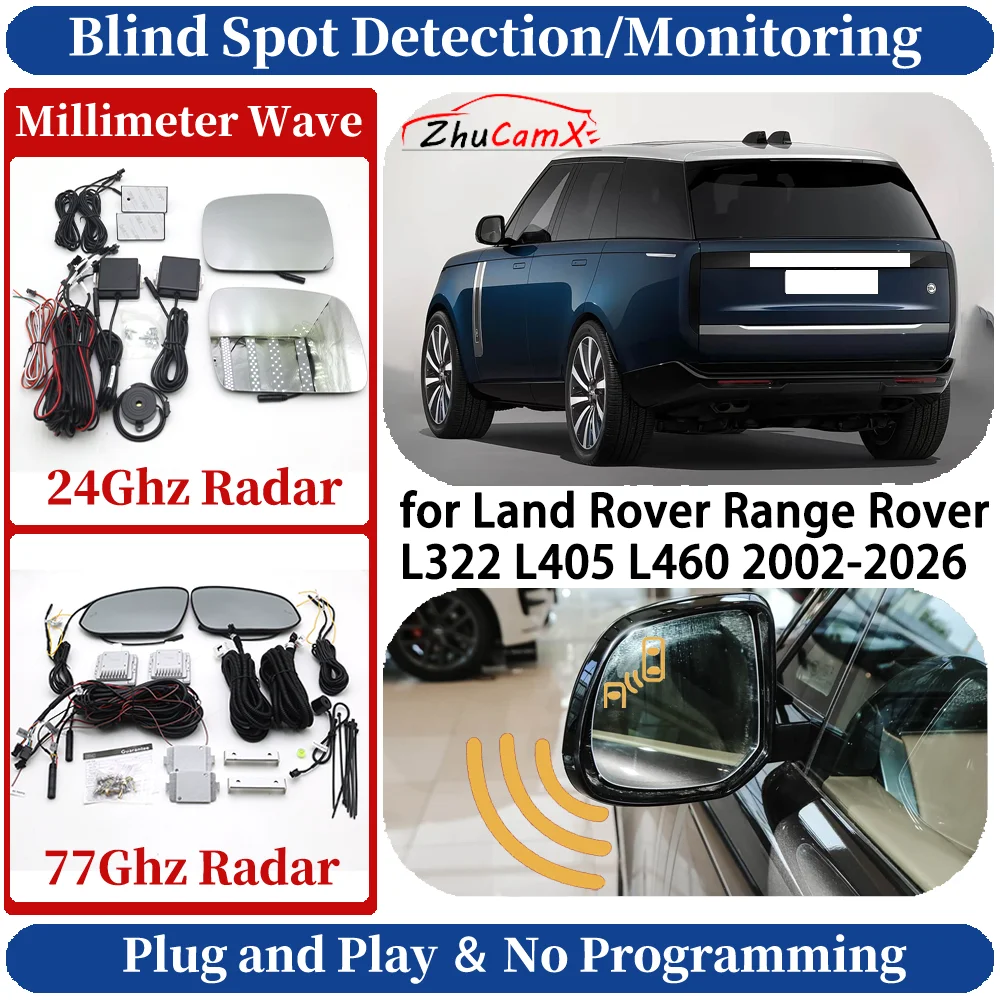 Blind Spot Monitoring/Detection System for Land Rover Range Rover L322 L405 L460 2002-2026 Night Driving Side Lane Change Assist
Blind Spot Monitoring/Detection System for Land Rover Range Rover L322 L405 L460 2002-2026 Night Driving Side Lane Change Assist