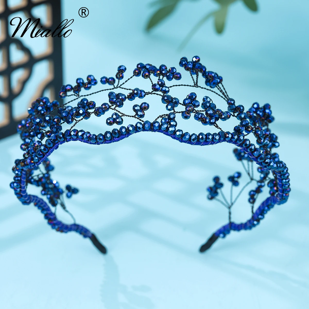 Miallo Blue Pearl Bead Hairnet Trendy Bride Weding Hairband For Women Holiday Party Jewelry Hair Accessories As Gift
Miallo Blue Pearl Bead Hairnet Trendy Bride Weding Hairband For Women Holiday Party Jewelry Hair Accessories As Gift