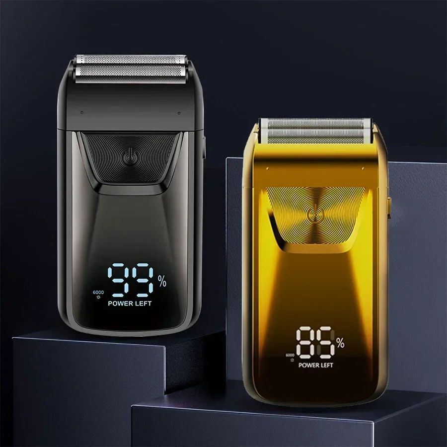 The new 1PC metal-proof LED LCD electric shaver reciprocating men's razor can shave their heads hair clipper.
The new 1PC metal-proof LED LCD electric shaver reciprocating men's razor can shave their heads hair clipper.
