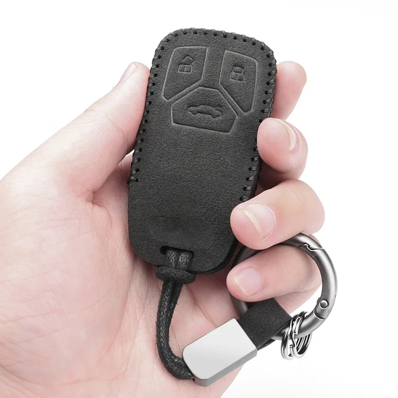 Alcantara Luxury Black Green Four-Season Car Key Bag for Audi A4 A5 A6 A7 Q5 2018 2019 2020 2021 2022 2023 2024 2025
Alcantara Luxury Black Green Four-Season Car Key Bag for Audi A4 A5 A6 A7 Q5 2018 2019 2020 2021 2022 2023 2024 2025