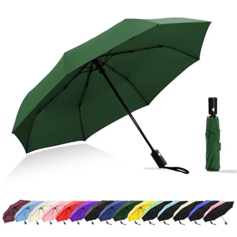 Travel Umbrella UV Sun Protection - Compact Mini Travel Size Automatic Windproof for Backpack or Purse, Lightweight Outdoor Par
Travel Umbrella UV Sun Protection - Compact Mini Travel Size Automatic Windproof for Backpack or Purse, Lightweight Outdoor Par
