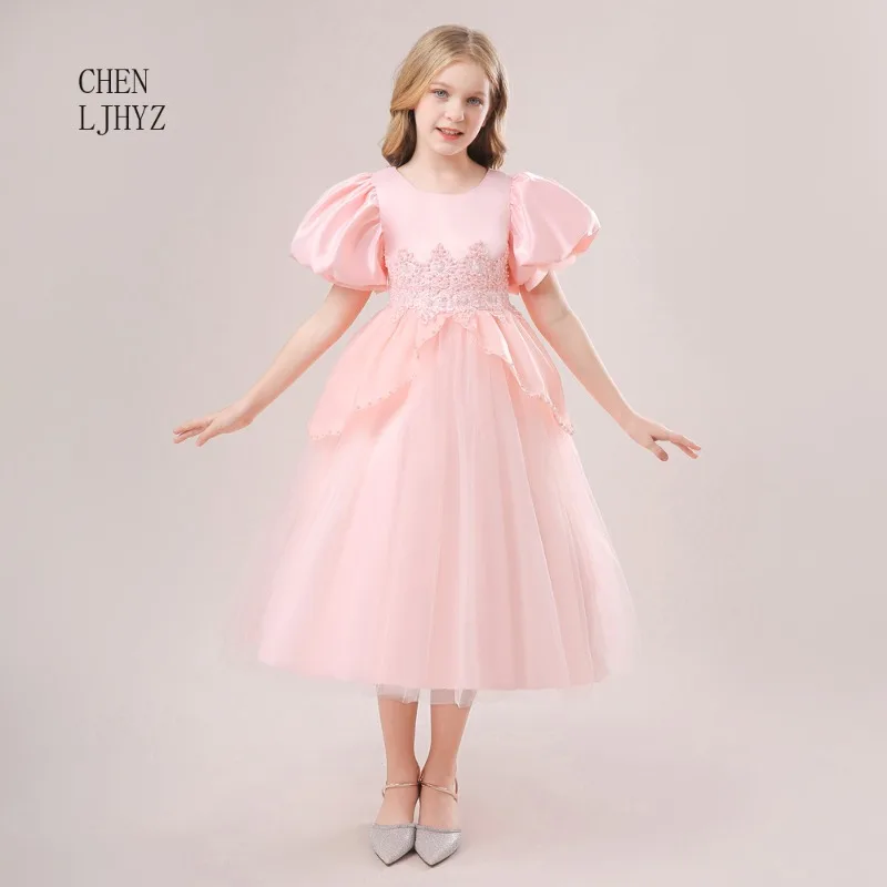 2025 Cinderella Dress Bubble Sleeve Performance Costume Flower Girl Princess Dress Girls Christmas Dress
2025 Cinderella Dress Bubble Sleeve Performance Costume Flower Girl Princess Dress Girls Christmas Dress