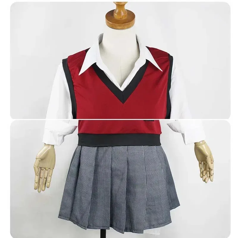 CyIkishima Midari Косплей Аниме Kakegurui Ikishima Midari Косплей Костюм Парик Школьная JK Униформа Костюмы на Хэллоуин для женщин Gir 
CyIkishima Midari Косплей Аниме Kakegurui Ikishima Midari Косплей Костюм Парик Школьная JK Униформа Костюмы на Хэллоуин для женщин Gir
