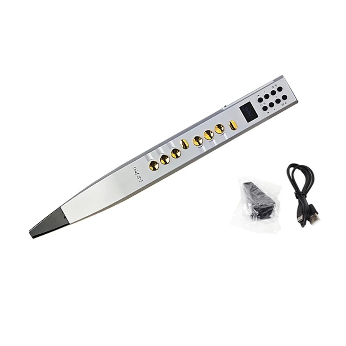Mini Saxophone, Digital Wind Instrument, 89 Tone Electronic Wind Instrument , Built 5W HiFi Speaker with LED Display
Mini Saxophone, Digital Wind Instrument, 89 Tone Electronic Wind Instrument , Built 5W HiFi Speaker with LED Display
