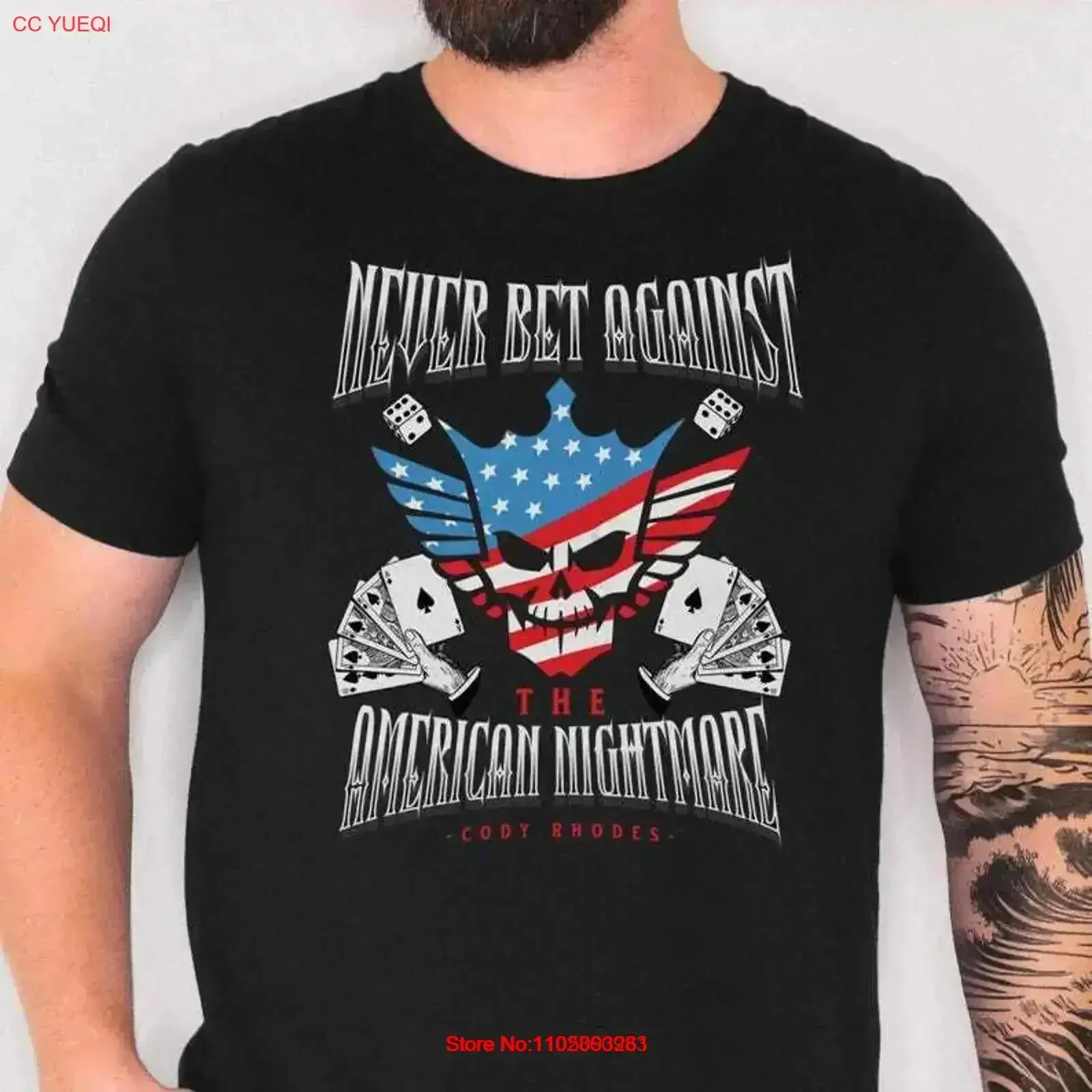 Футболка Cody Rhodes «Американский кошмар», фанат борьбы, винтажный мытый мягкий повседневный слегка топ для повседневной носки, универсальный
Футболка Cody Rhodes «Американский кошмар», фанат борьбы, винтажный мытый мягкий повседневный слегка топ для повседневной носки, универсальный