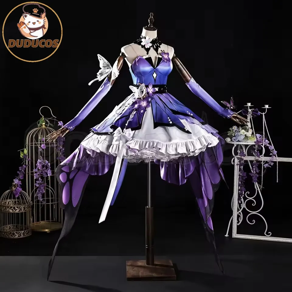 Castorice Cosplay Costume Game Honkai: Star Rail【S-2XL】DUDU-SR HSR Women Purple HSR Castorice Short Dress Cosplay Plus Size
Castorice Cosplay Costume Game Honkai: Star Rail【S-2XL】DUDU-SR HSR Women Purple HSR Castorice Short Dress Cosplay Plus Size