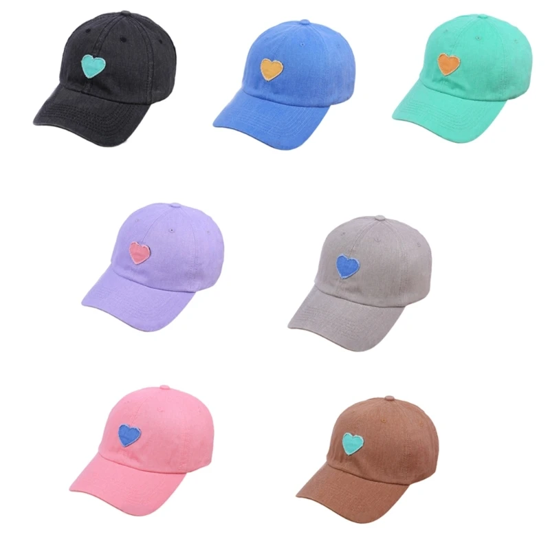 Korean Style Heart Applique Baseball Cap Women Girls Summer Spring Sunproof Hat Casual Travel Outdoor Sports Cycling Hiking Hat
Korean Style Heart Applique Baseball Cap Women Girls Summer Spring Sunproof Hat Casual Travel Outdoor Sports Cycling Hiking Hat