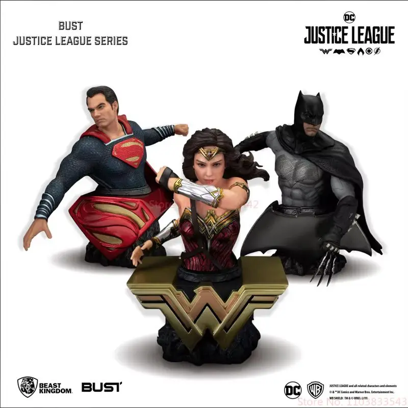 Justice League Superman Batman Wonder Woman Accurate Reduction Figure Classic Bust Statue Display Piece Sculpture Model Toy Gift
Justice League Superman Batman Wonder Woman Accurate Reduction Figure Classic Bust Statue Display Piece Sculpture Model Toy Gift