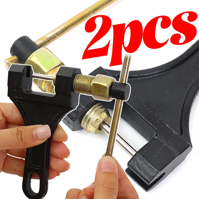 Universal Motorcycle Chain Breaker Splitter Cutter Link Removal Tool for ATV Tricycle Go Kart 420-530 Repair Maintenance Kit
Universal Motorcycle Chain Breaker Splitter Cutter Link Removal Tool for ATV Tricycle Go Kart 420-530 Repair Maintenance Kit