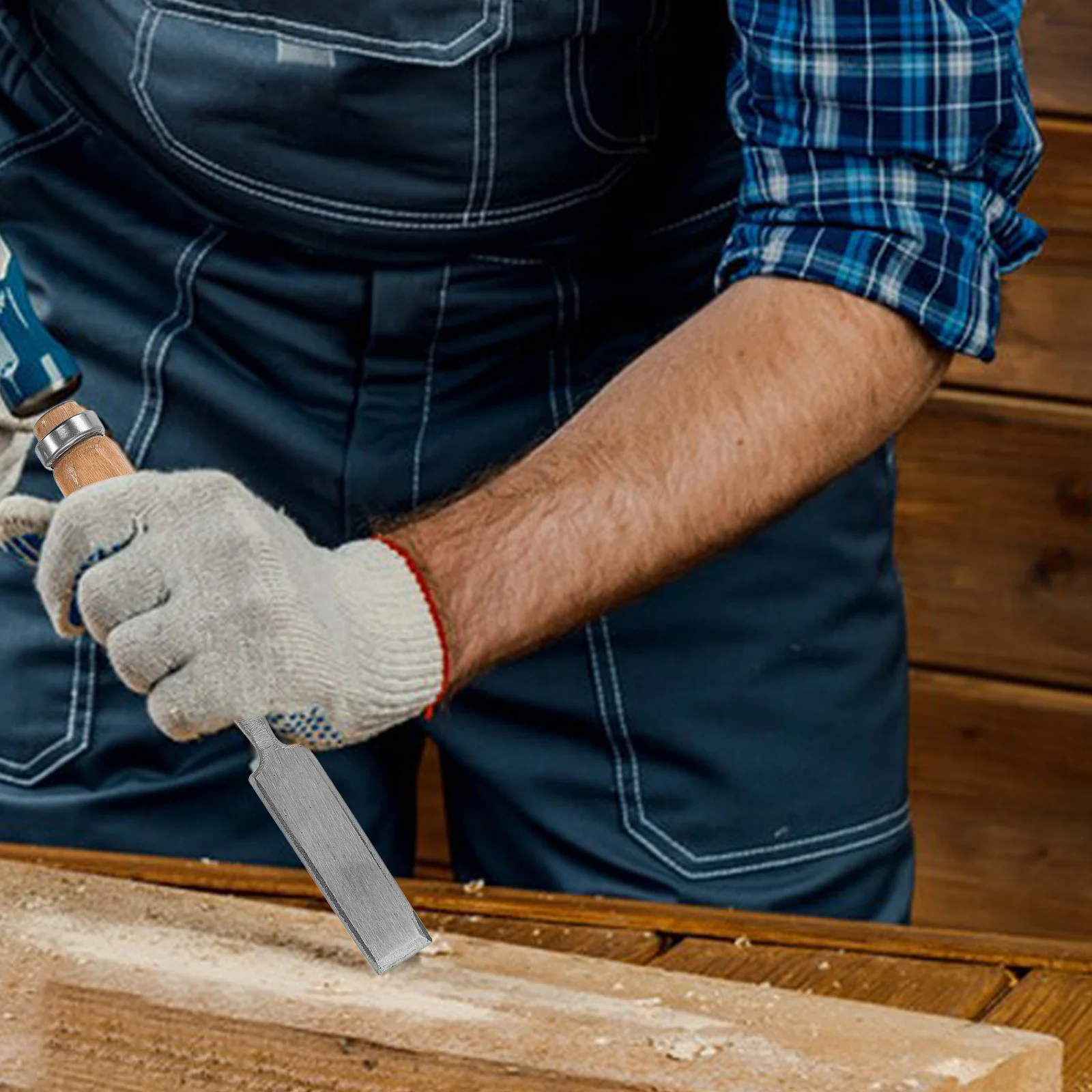 4Pcs Wood Chisel Set Wooden Handle High Precision Casting Pouch Flat Tip Carving Chisels for Woodworking Carpentry Engraving DIY
4Pcs Wood Chisel Set Wooden Handle High Precision Casting Pouch Flat Tip Carving Chisels for Woodworking Carpentry Engraving DIY