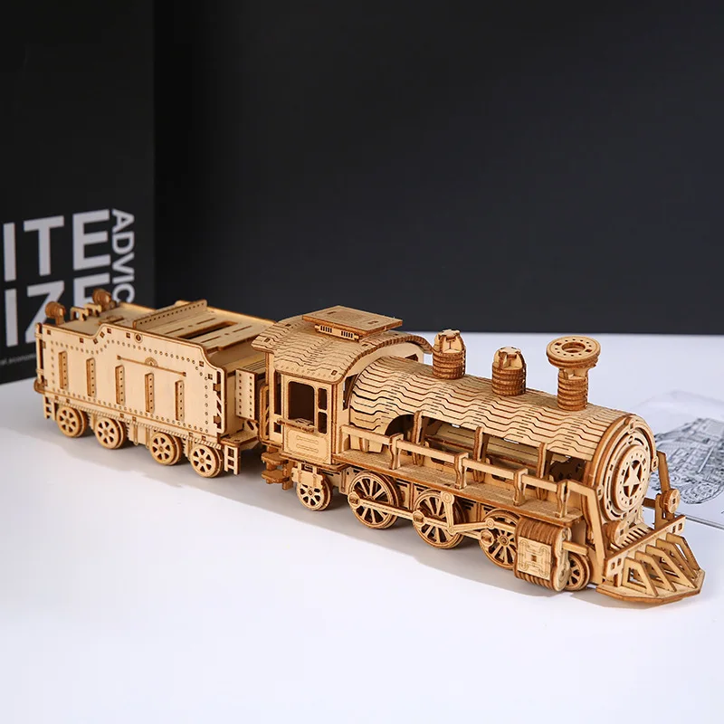 3D Luxury Wooden Train Puzzle DIY Assembly STEM Educational Toy Creative Desktop Model Decor for Kids Adults
3D Luxury Wooden Train Puzzle DIY Assembly STEM Educational Toy Creative Desktop Model Decor for Kids Adults