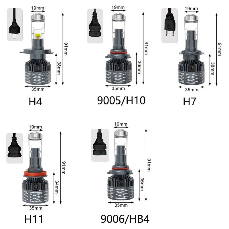 H4 H7 Светодиодные фары Объектив проектора H11 9005 HB3 9006 HB4 H8 H9 Turbo Canbus LHD Hi/Lo Beam с вентилятором охлаждения 12 В 24 В 2 шт.
H4 H7 Светодиодные фары Объектив проектора H11 9005 HB3 9006 HB4 H8 H9 Turbo Canbus LHD Hi/Lo Beam с вентилятором охлаждения 12 В 24 В 2 шт.