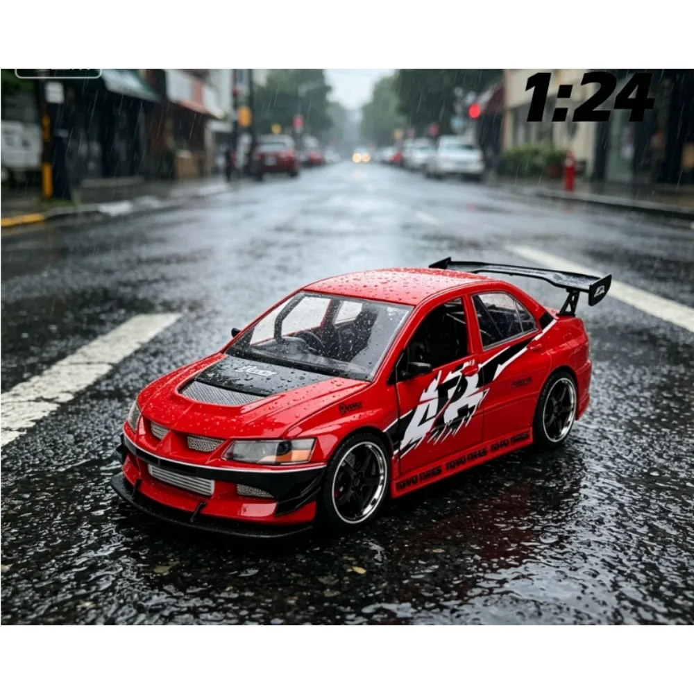 1:24 Jada Mitsubishi EVO Red Diecast Alloy Sports Car Model, Fast & Furious Toy Car Gift for Children
1:24 Jada Mitsubishi EVO Red Diecast Alloy Sports Car Model, Fast & Furious Toy Car Gift for Children