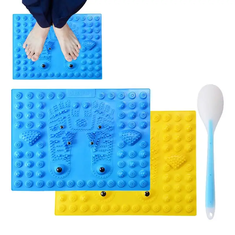 Reflexology Mat For Feet 6 Magnets Foot Pressure Point Pad Foot Massage Mat Portable Massage Foot Mat Foot Reflexology Tool For
Reflexology Mat For Feet 6 Magnets Foot Pressure Point Pad Foot Massage Mat Portable Massage Foot Mat Foot Reflexology Tool For