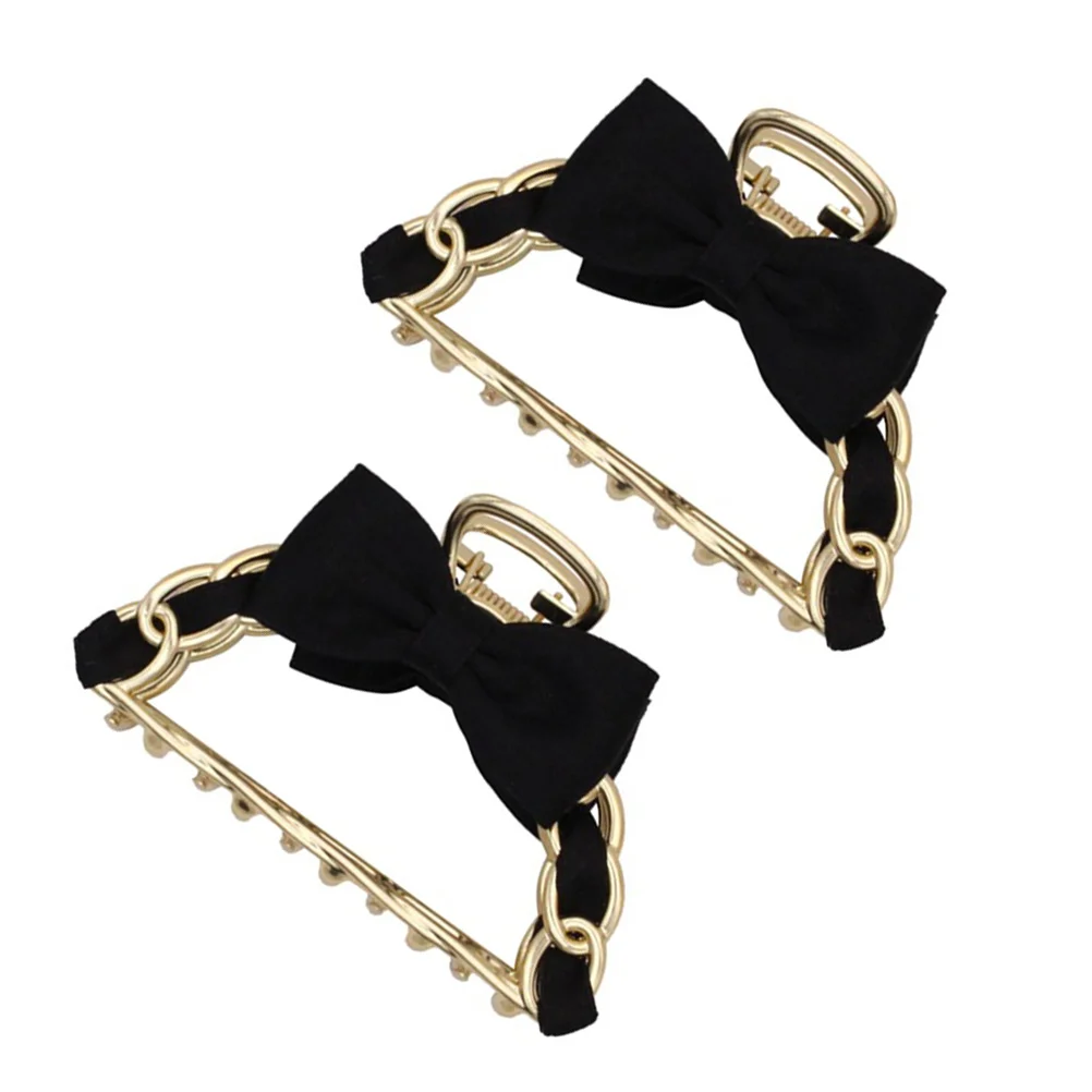 2 Pcs Metal Hair Claw Clips Lightweight Alloy Nonslip Clamps Bowknot Styling Elegant Barrettes Casual Formal Travel Beach
2 Pcs Metal Hair Claw Clips Lightweight Alloy Nonslip Clamps Bowknot Styling Elegant Barrettes Casual Formal Travel Beach