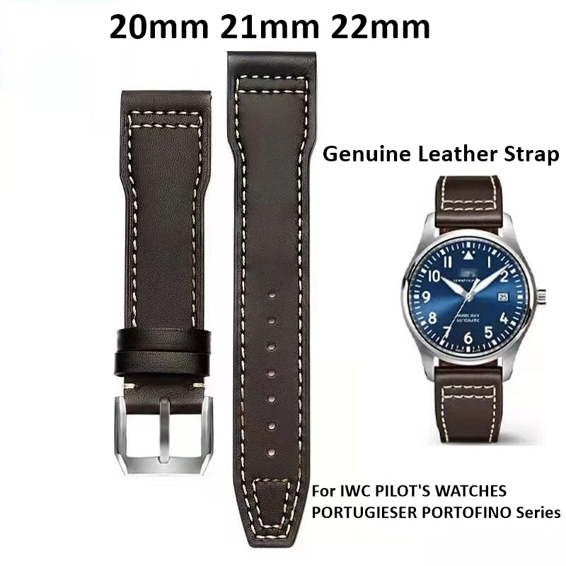 Ремешок из натуральной кожи для IWC Pilots Little Prince Watch IW327004, черный коричневый браслет для наручных часов с логотипом, 20 мм 21 мм 22 мм
Ремешок из натуральной кожи для IWC Pilots Little Prince Watch IW327004, черный коричневый браслет для наручных часов с логотипом, 20 мм 21 мм 22 мм