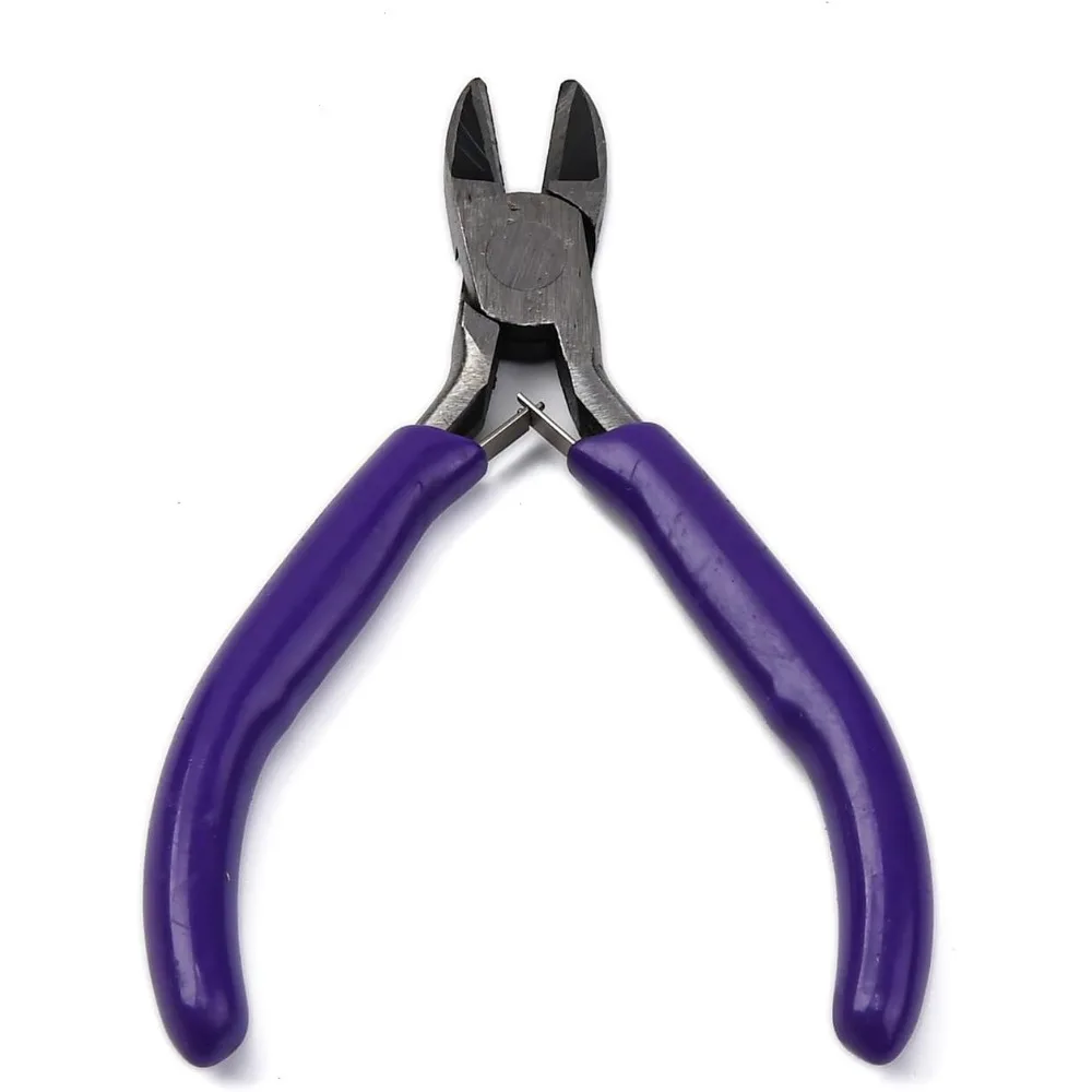 1Pc Steel Jewelry Pliers Side Cutting Plier FerroIndigo Handle 11x5.1-5.3x0.95-1cm Precision for Jewelry Making and Repair
1Pc Steel Jewelry Pliers Side Cutting Plier FerroIndigo Handle 11x5.1-5.3x0.95-1cm Precision for Jewelry Making and Repair