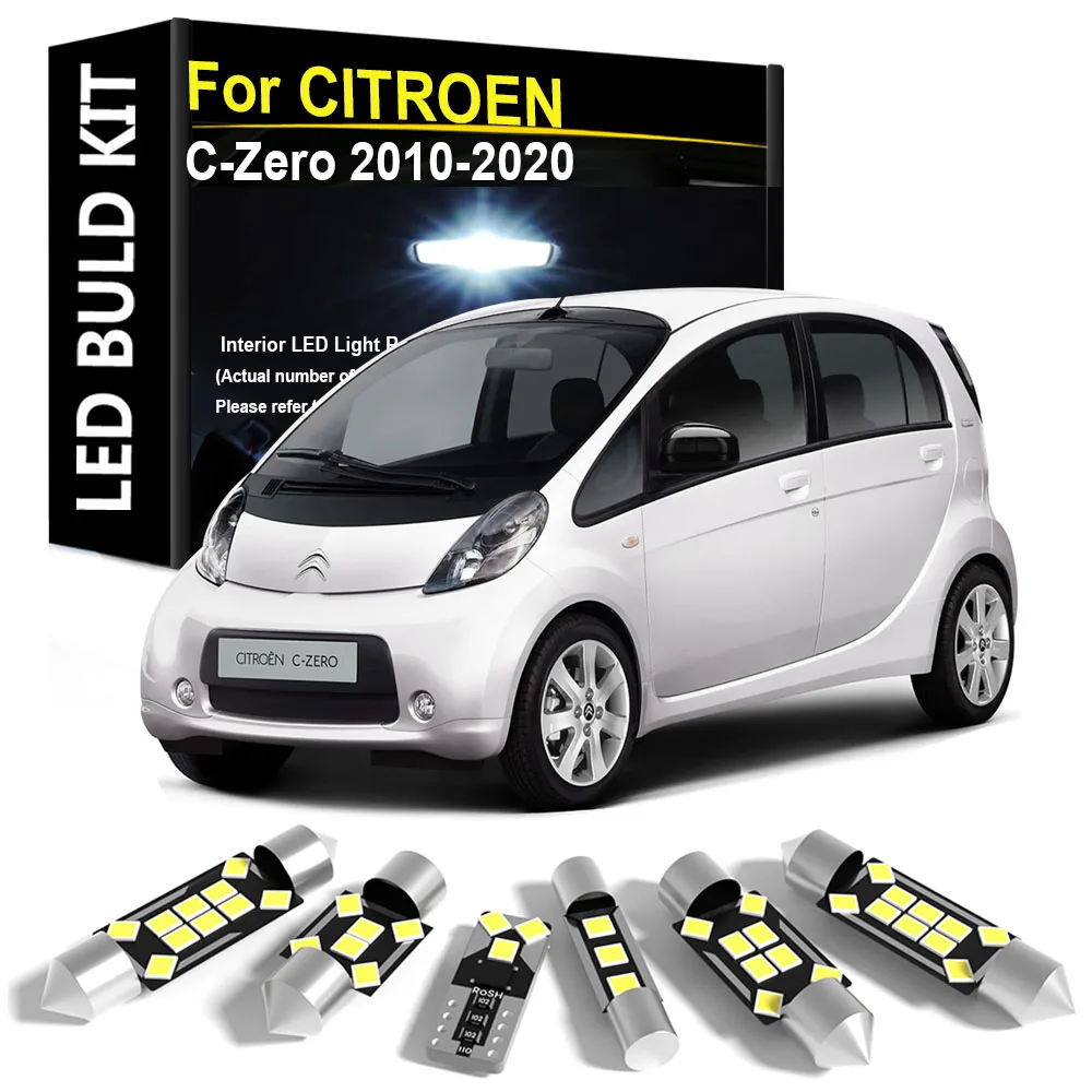 Car Interior Light LED For CITROEN C-Zero 2010 2011 2012 2013 2014 2015 2016 2017 2018 2019 2020 Dome Map Trunk Light Canbus
Car Interior Light LED For CITROEN C-Zero 2010 2011 2012 2013 2014 2015 2016 2017 2018 2019 2020 Dome Map Trunk Light Canbus