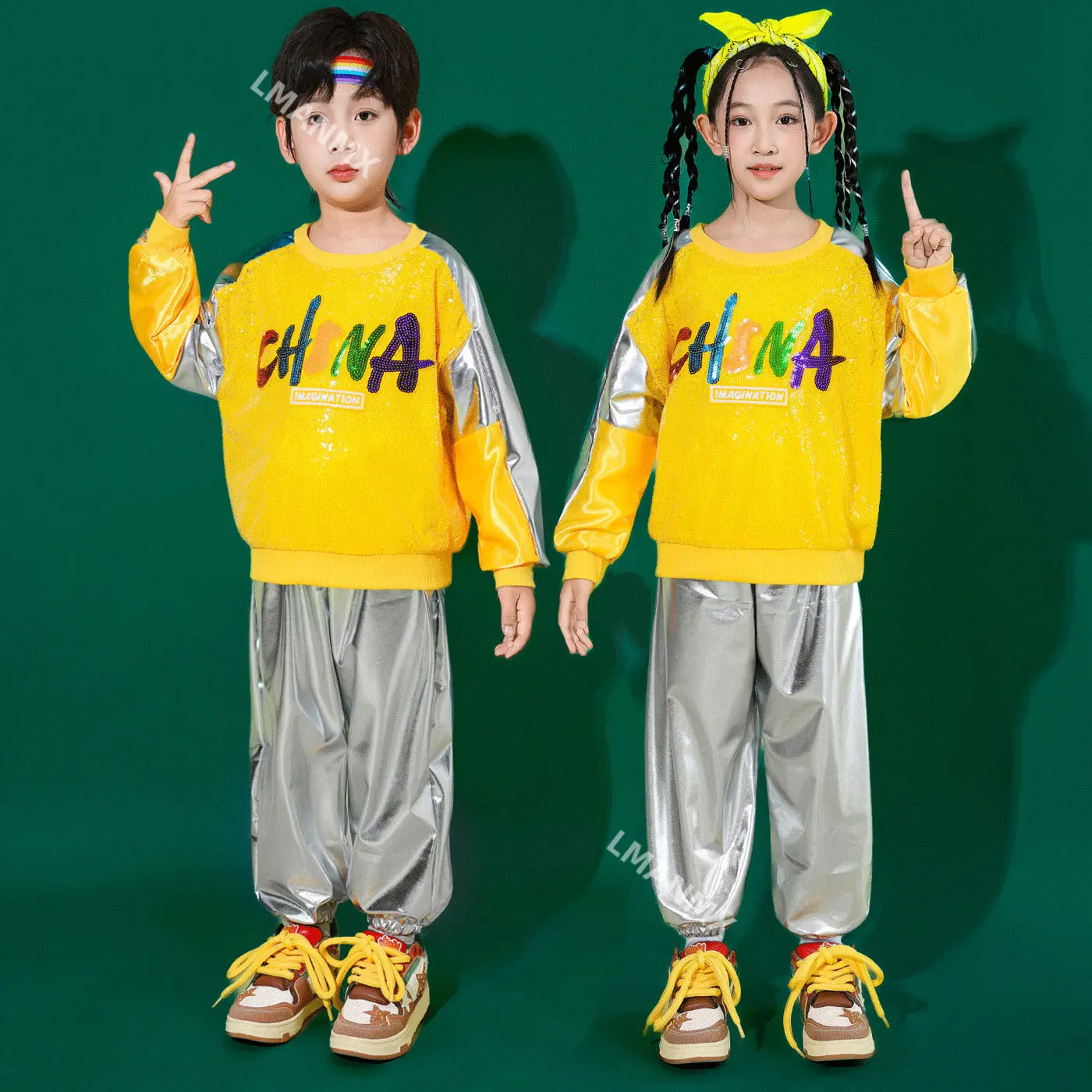 Детская форма для выступлений черлидинга, форма для выступлений с блестками для черлидинга, спортивные встречи для начальной школы
Детская форма для выступлений черлидинга, форма для выступлений с блестками для черлидинга, спортивные встречи для начальной школы