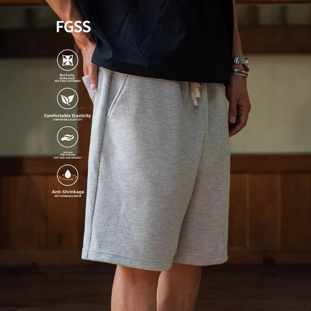 Loose Breathable Men's Sport orts Japanese Sle Casual y Gingham Patterned Towel Fabric Elastic Waist Summer orts
Loose Breathable Men's Sport orts Japanese Sle Casual y Gingham Patterned Towel Fabric Elastic Waist Summer orts