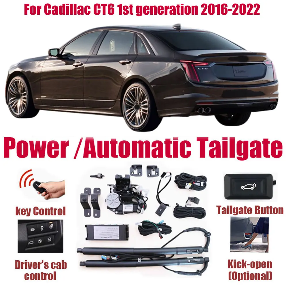 For Cadillac CT6 1st generation 2016-2022 Car Automatic Lifting kit Opening Trunk Intelligent Electric Lift Tailgate
For Cadillac CT6 1st generation 2016-2022 Car Automatic Lifting kit Opening Trunk Intelligent Electric Lift Tailgate