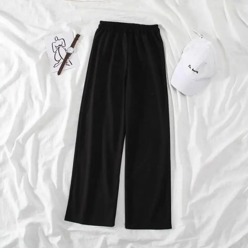 Women's pants, American retro leopard print letter printed sweatpants, men's and women's new loose curved knife wide leg casual
Women's pants, American retro leopard print letter printed sweatpants, men's and women's new loose curved knife wide leg casual