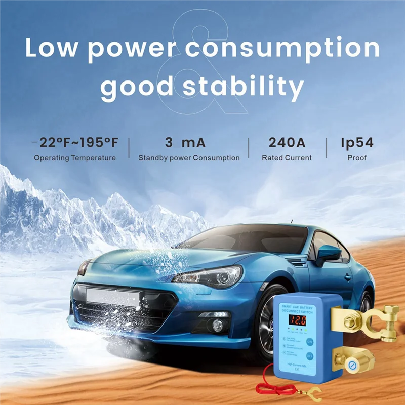 B50C 240A 12V Дистанционный выключатель аккумулятора со светодиодным дисплеем напряжения Автоматическое отключение питания для авто
B50C 240A 12V Дистанционный выключатель аккумулятора со светодиодным дисплеем напряжения Автоматическое отключение питания для авто