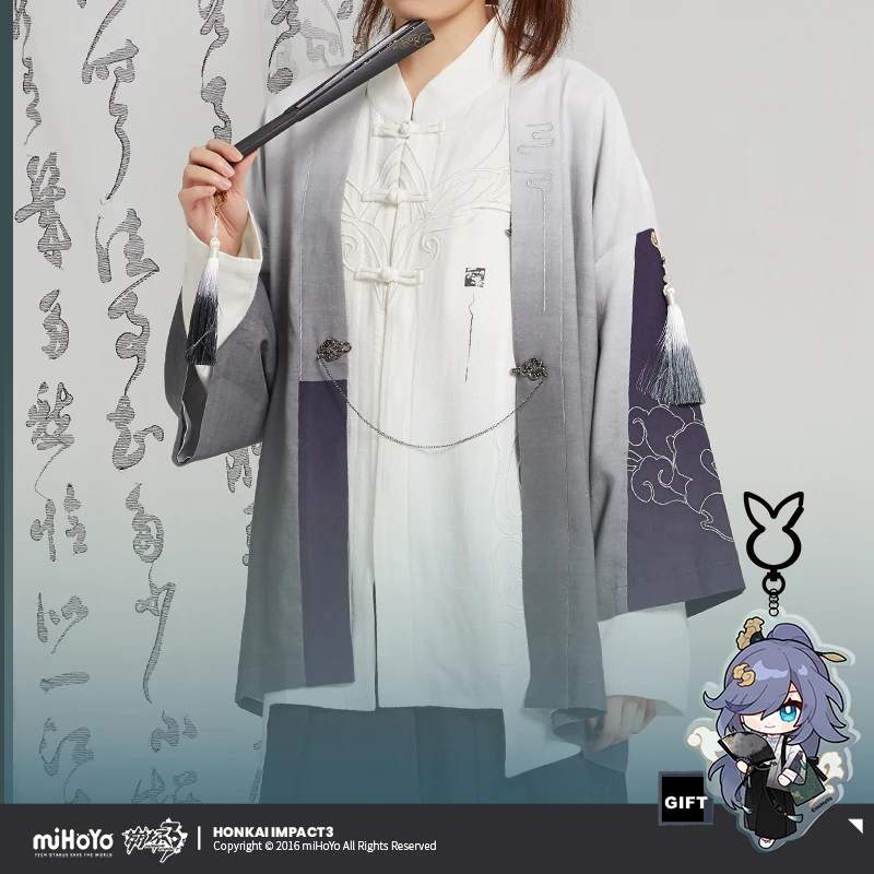 3D Game Honkai Impact 3 Cosplay Anime Fu Hua Cotton Linen Cardigan Jacket Halloween Adult Costumes Couple Haori Gift Pendant
3D Game Honkai Impact 3 Cosplay Anime Fu Hua Cotton Linen Cardigan Jacket Halloween Adult Costumes Couple Haori Gift Pendant