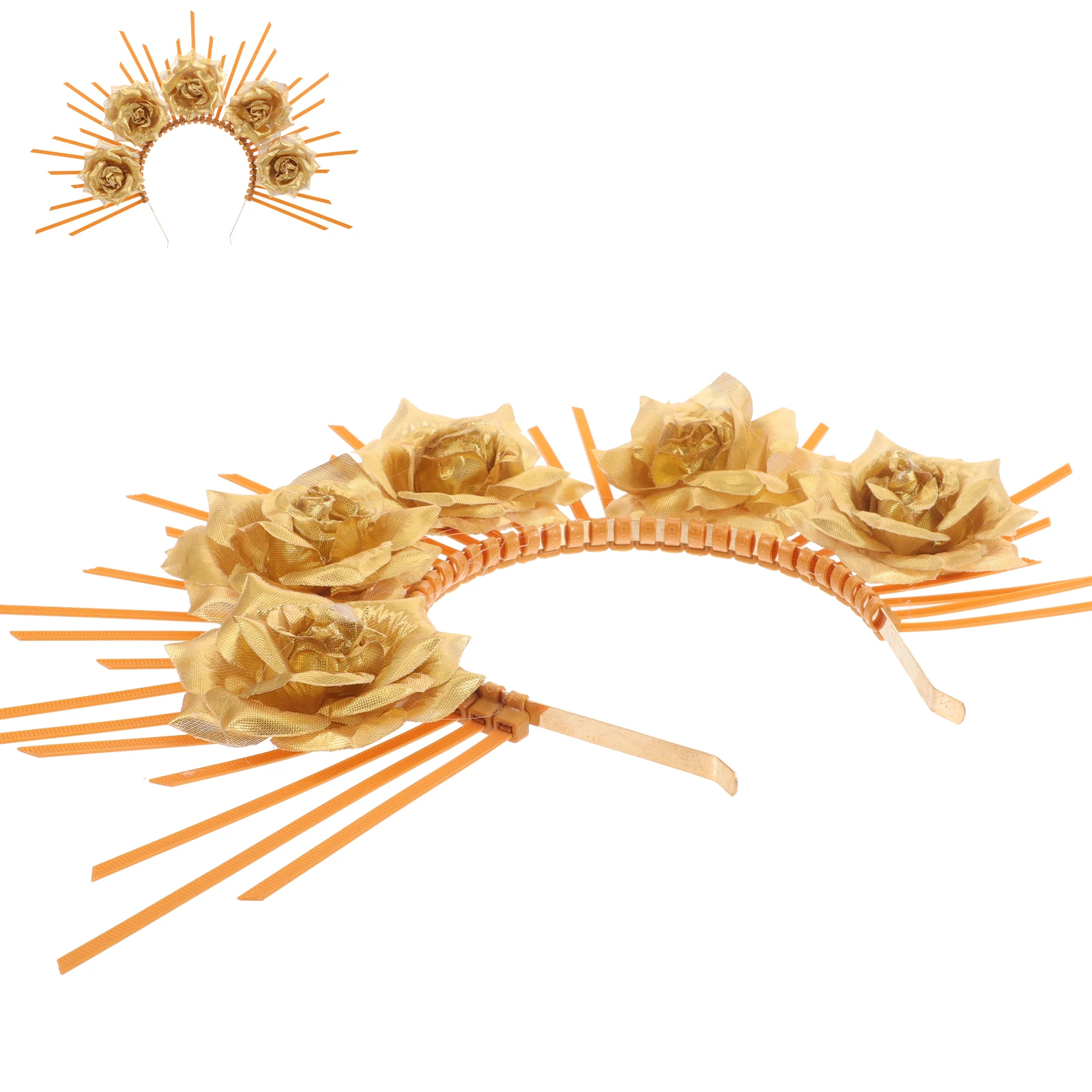 Goddess Headb Crown Hair Decor Headpiece Plastic Flower Design Elegant Style Party Wedding Banquet Cosplay Prop Fits Girls
Goddess Headb Crown Hair Decor Headpiece Plastic Flower Design Elegant Style Party Wedding Banquet Cosplay Prop Fits Girls