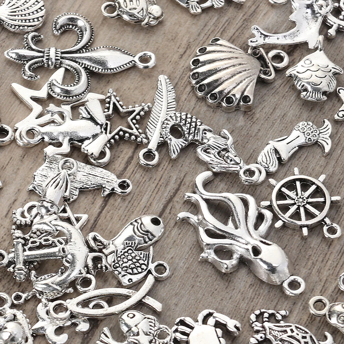 100pcs Life Stainless Steel Charms Sea Jewelry Findings Making Accessory Shells Ocean Pendant Craft Supplies Necklace Bracelet
100pcs Life Stainless Steel Charms Sea Jewelry Findings Making Accessory Shells Ocean Pendant Craft Supplies Necklace Bracelet